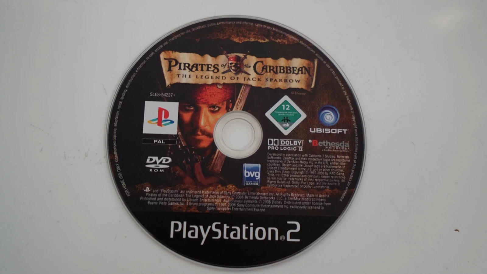 Pirates des Caraïbes : La Légende de Jack Sparrow (PlayStation 2, Pal, NL/FR) – photo 3